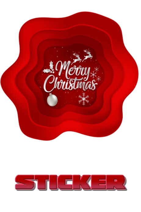 sticker Template | PosterMyWall