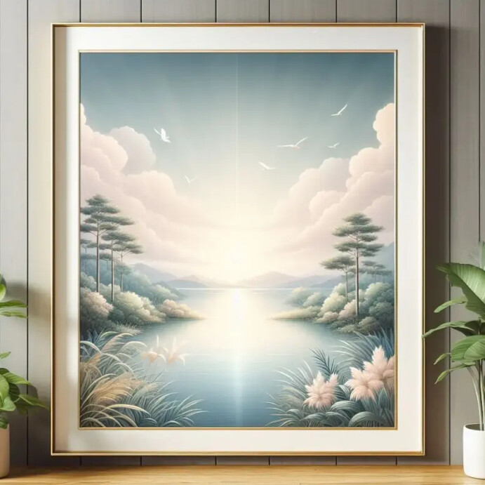 Still water frame Template | PosterMyWall