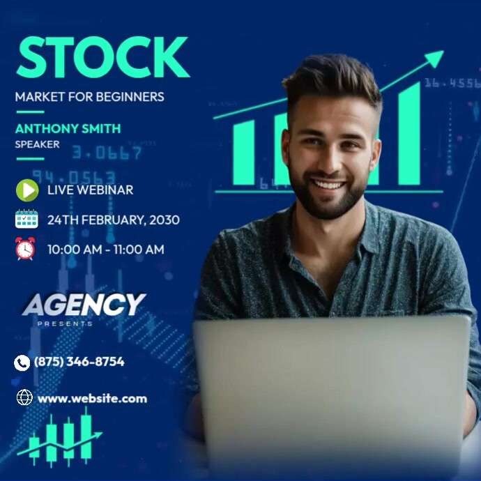 Stock Example Ad Plantilla de Stock Market Ads | PosterMyWall