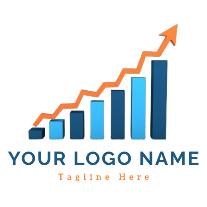 Stock Market Investment Finance  Logo template