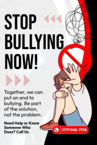 Anti-bullying Awareness Flyers Template | PosterMyWall