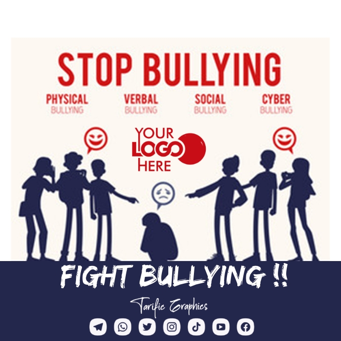 Berhenti Bullying Templat | PosterMyWall