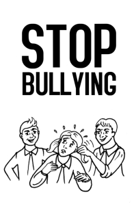 Stop Bullying environment school poster template