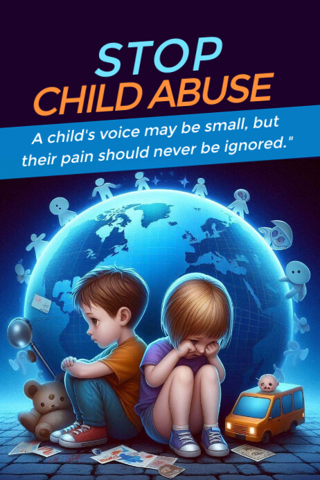 Stop child abuse Template | PosterMyWall
