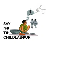 STOP CHILD LABOUR LOGO Логотип template