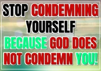 Stop Condemning Yourself Placard A1 template