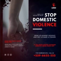Stop Domestic Abuse Video Ad Vierkant (1:1) template