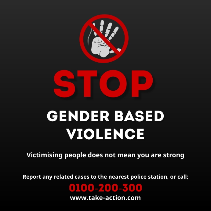 Stop Gbv Template PosterMyWall stop-gbv-template-postermywall