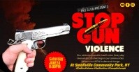 Stop Gun Violence Video Isithombe Esabiwe ku-Facebook template