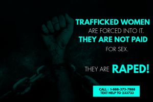 STOP HUMAN TRAFFICKING FLYER Etykieta template