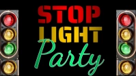 Stop Light Party 2025 งานแสดงผลงานแบบดิจิทัล (16:9) template