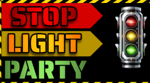 Stop Light Party Tampilan Digital (16:9) template