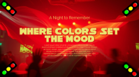 Stop Light Party Presentation Slide – Nightlife Event Présentation (16:9) template