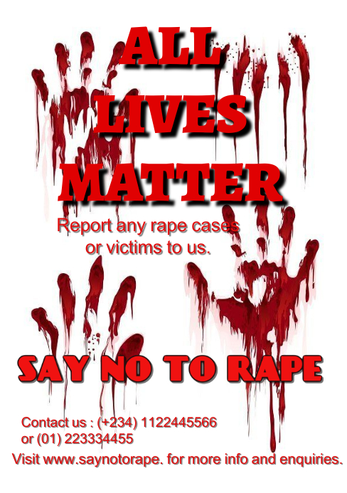 Copy of Stop rape flyer | PosterMyWall