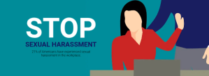Stop Sexual harassment campaign template Facebook Omslag Foto