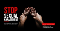 Stop Sexual Harassment Facebook Shared Image template