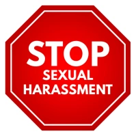 Stop Sexual Harassment Sign Board Template Square (1:1)