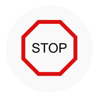Stop Sign Design Layout Stop sign Template | PosterMyWall