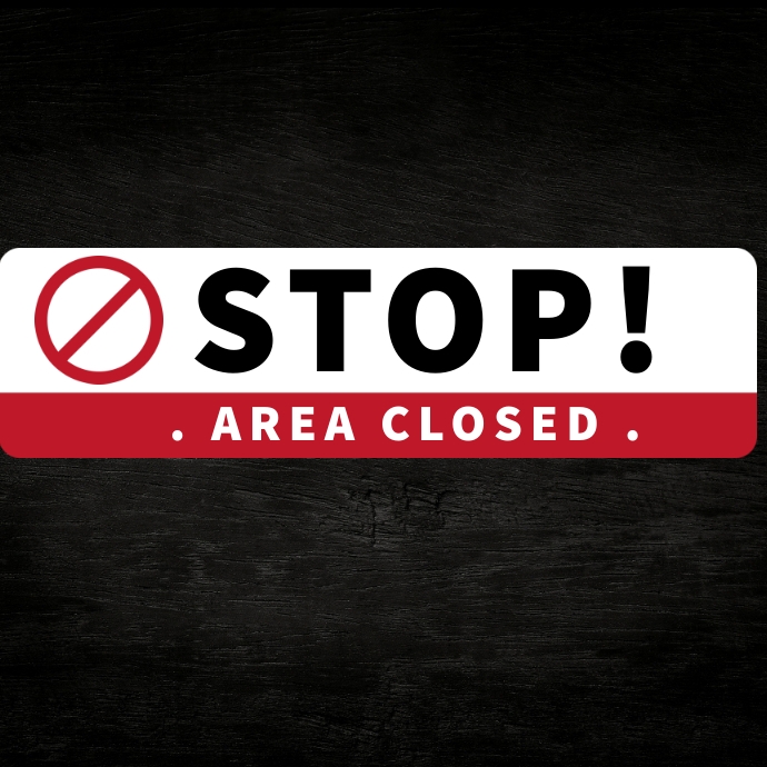 Stop Sign Template | PosterMyWall