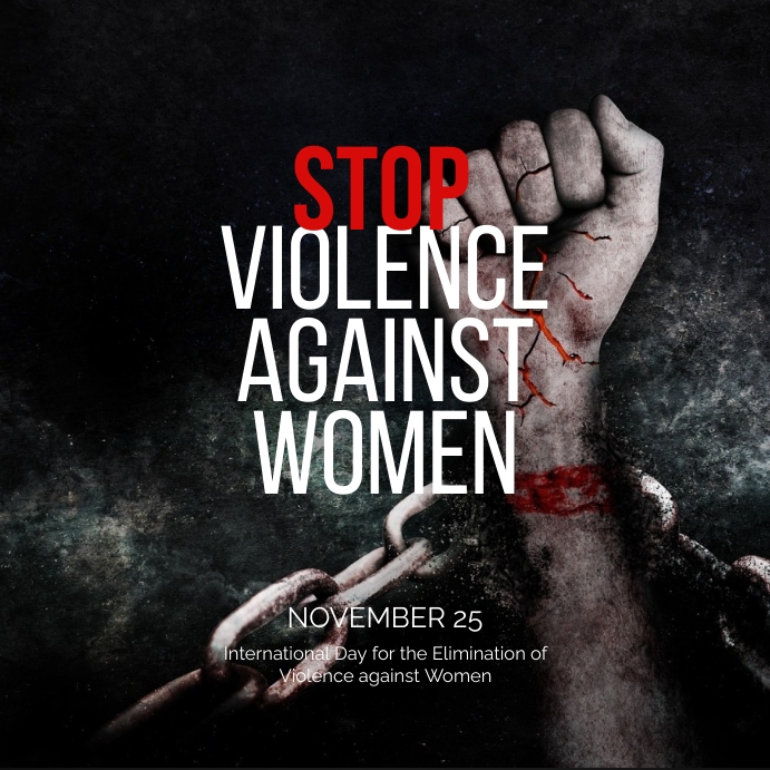 Stop the Violence Day Instagram Post Template | PosterMyWall