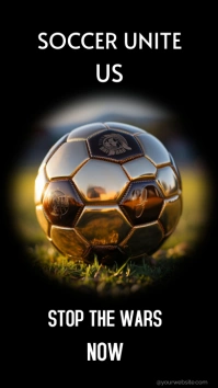 STOP THE WARS NOW Digital Display (9:16) template