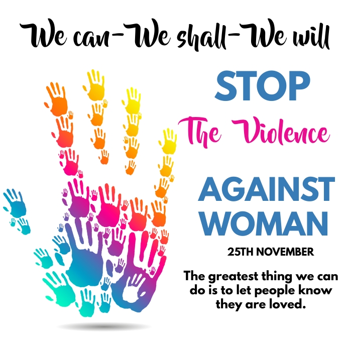 stop violence against woman Template | PosterMyWall