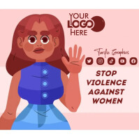 Stop Violence Against Women Template | PosterMyWall