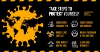 STOP VIRUS FACEBOOK BANNER template