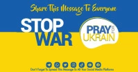 stop war Facebook 广告 template