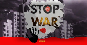 stop war story facebook template