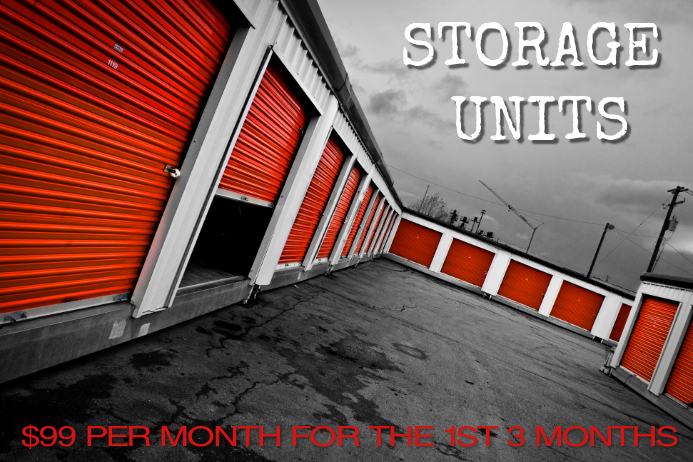 Copy of STORAGE UNITS | PosterMyWall