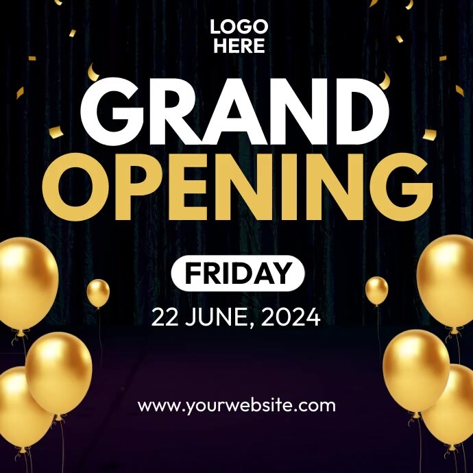 Store Grand Opening Template | PosterMyWall