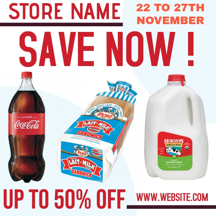 store market sale ad template | PosterMyWall