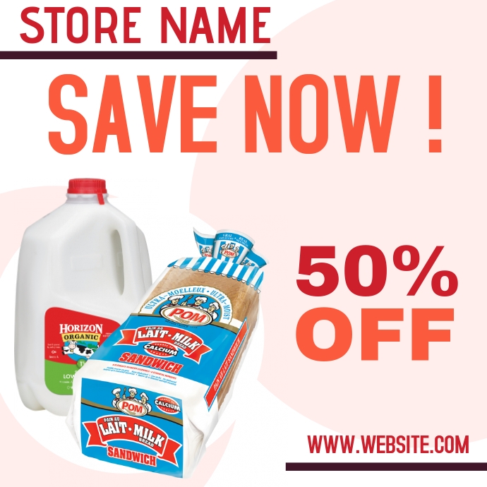 Store Ad Example Copy of store market sale ad template | PosterMyWall