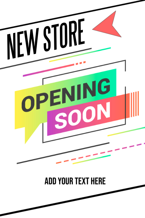 store opening Template | PosterMyWall