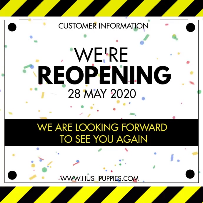 Copy of STORE REOPENING | PosterMyWall