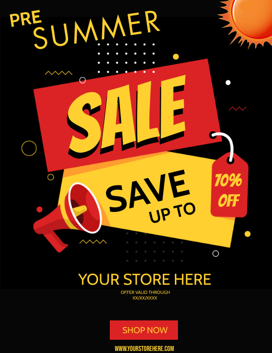 STORE SALE Template PosterMyWall