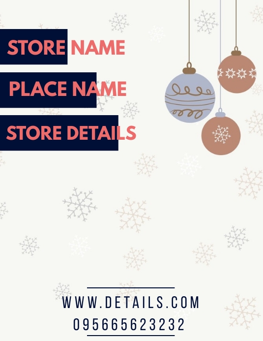 Store Template PosterMyWall