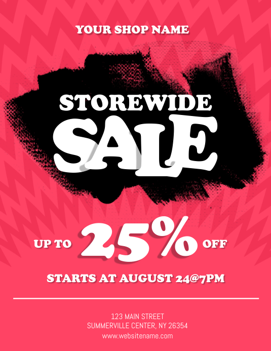 Shop For Sale Advertisement Sample