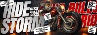 Storm. Roar. Unleashed: Bike Rally Facebook Cover Photo template