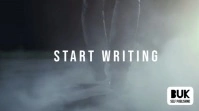Story publishing movie opening intro film ad Presentación (16:9) template