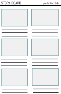 Storyboard design template Tabloid