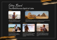 Storyboard Film A4 template