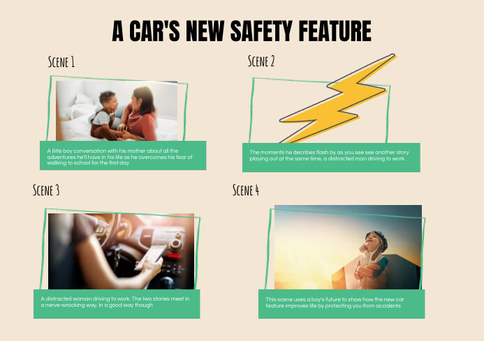 Storyboard Template A4