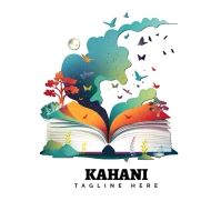 Storytelling Day Logo Logotipo template