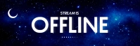 Stream Is Offline Twitch Banner Encabezado de Twitter template