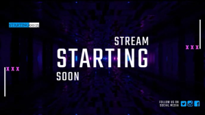 stream online YouTube Channel Cover Photo template