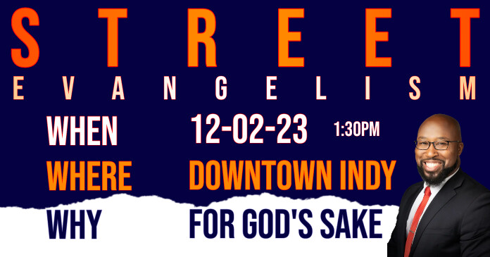 street evangelism Facebook Shared Image template