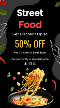 Street Food Template Facebook Story