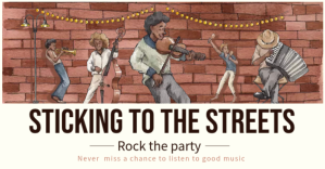 Blanco Street Music Event Facebook Event Cover Template